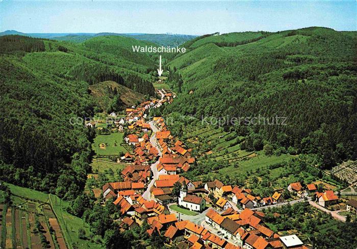 Steina Bad Sachsa Suedharz Panorama Waldschaenke Pension Steinatal