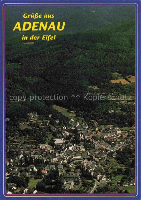 Adenau Ahrweiler Rheinland-Pfalz Fliegeraufnahme
