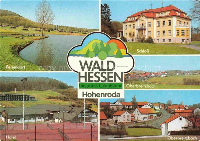 Oberbreitzbach Panorama Feriendorf Schloss Hotel Tennisanlage