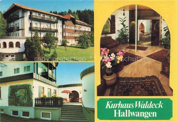 Hallwangen Dornstetten Freudenstadt BW Kurhaus Waldeck Foyer