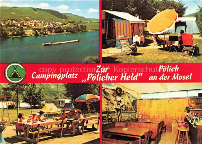 Poelich Trier-Saarburg Panorama Campingplatz Zur Poelicher Held Gaststaette Pick