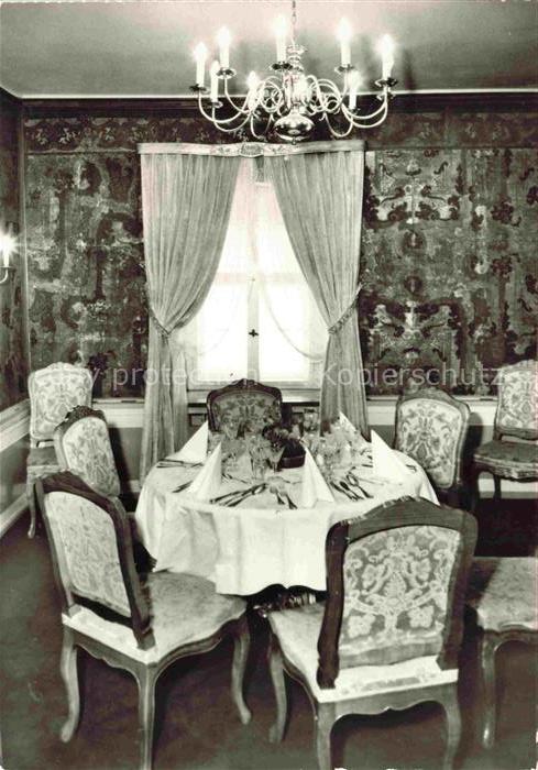 Moritzburg Sachsen HO-Gaststaette Hotel Waldschaenke Prinzenzimmer