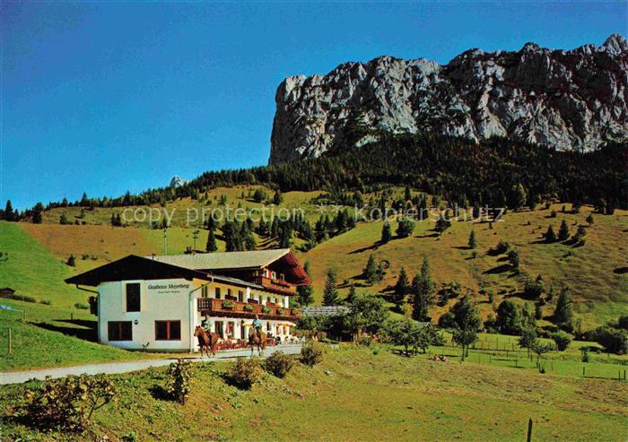 Lofer Pinzgau-Pongau AT Berggasthaus Obermayerberg Loferer Steinberge