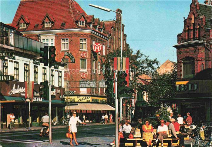 Hjorring DK Springvandskrydset Strassenpartie Zentrum