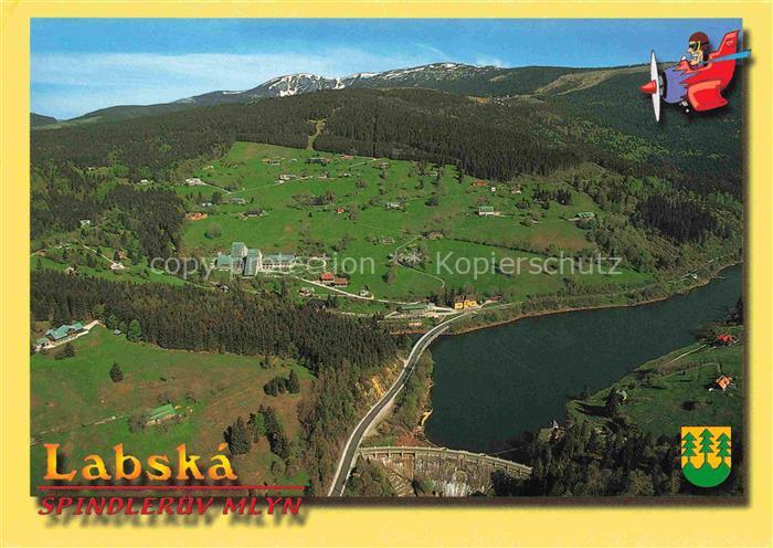 Labska Spindlerbaude Spindleruv Mlyn CZ Stausee