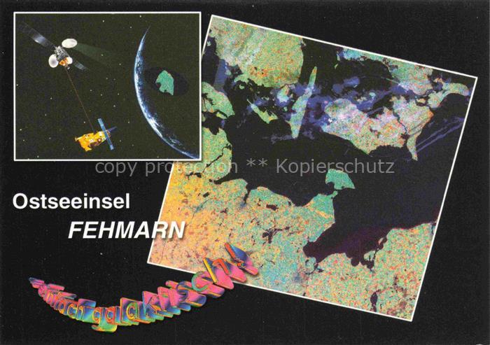 Fehmarn Ostsee Schleswig-Holstein aus dem Weltall