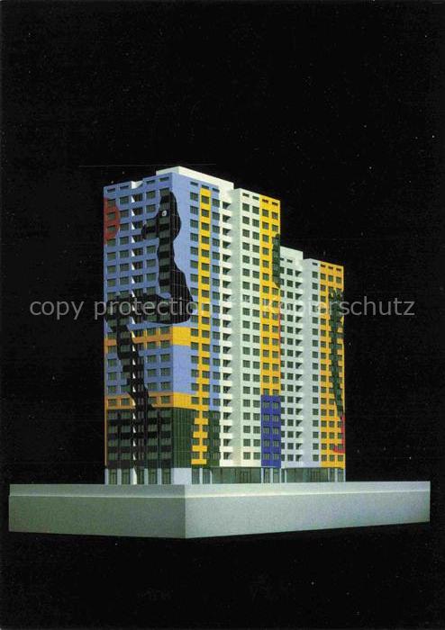 Lichtenberg BERLIN Gustavo-Haus Illustration