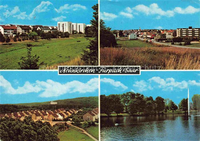 Furpach NEUNKIRCHEN Saarland Teilansichten See Fontaene
