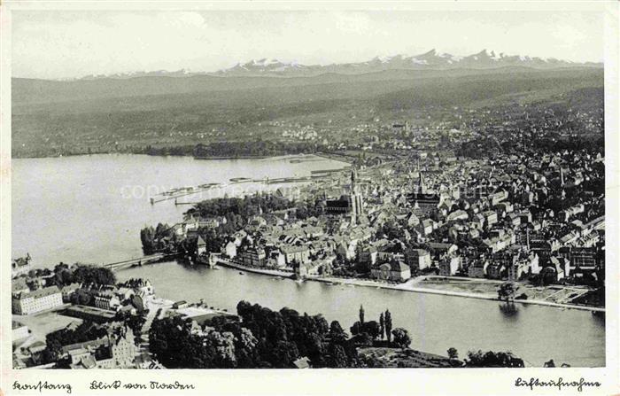 KONSTANZ Bodensee BW Fliegeraufnahme