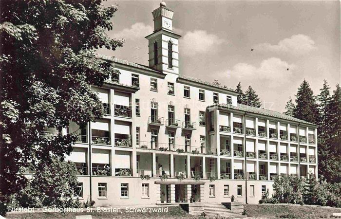 ST BLASIEN BW Fuerstabt Gerberthaus