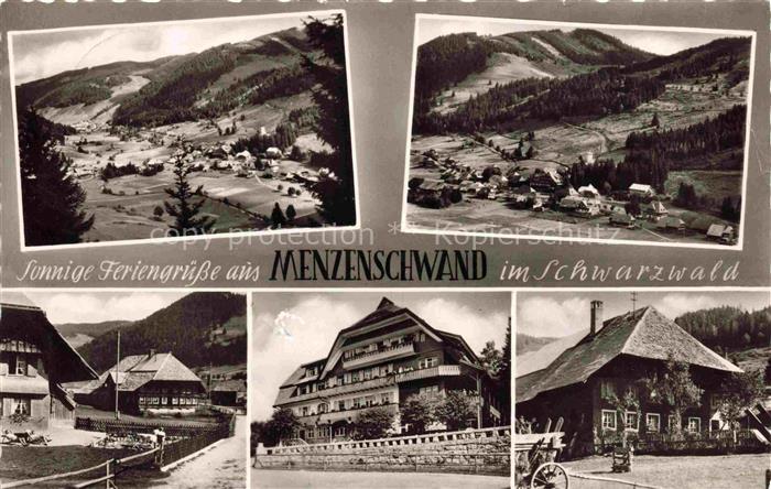 Menzenschwand Panorama Ortsmotive