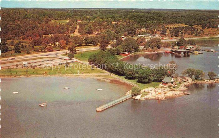 Ontario Canada St Lawrence Islands National Park Fliegeraufnahme