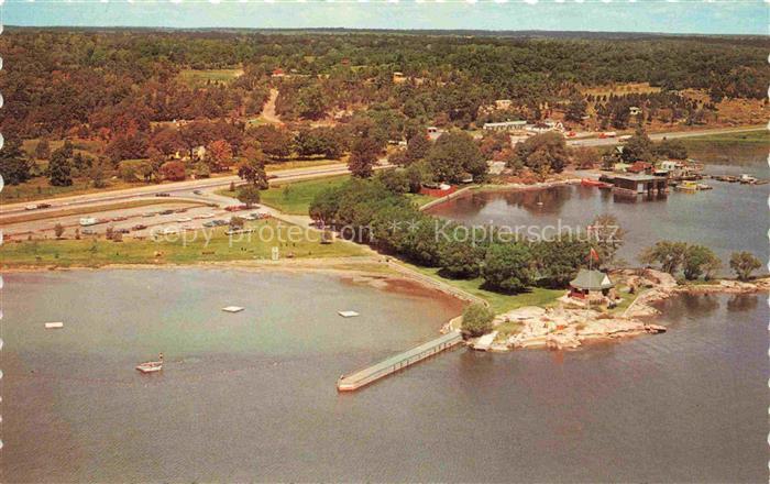 Ontario Canada St Lawrence Islands National Park Fliegeraufnahme