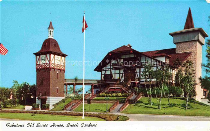 Tampa Florida USA Old Swiss House Busch Gardens
