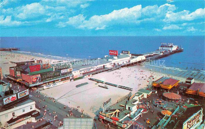 Atlantic City New Jersey USA Steel Pier Fliegeraufnahme