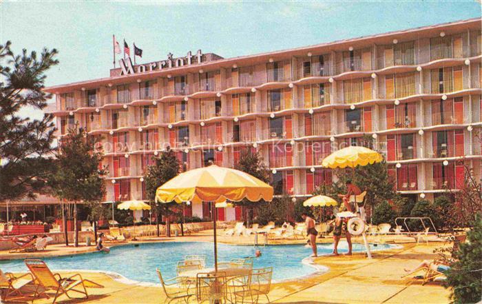 PHILADELPHIA Pennsylvania USA Marriott Motor Hotel Pool