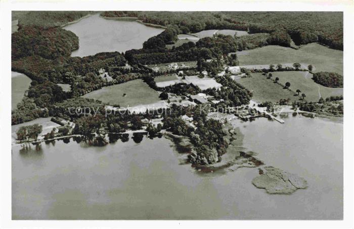 Holsteinische Schweiz Malente Schleswig-Holstein Keller und Ukleisee Fliegeraufn