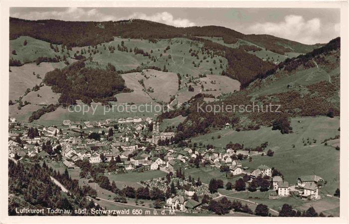 Todtnau Schwarzwald BW Fliegeraufnahme