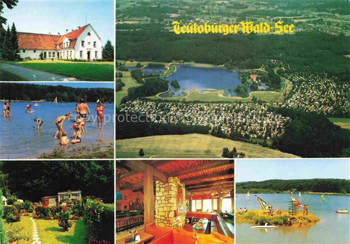 Hagen Teutoburger Wald Hotel Teutoburger Waldsee Freibad Park Gastraum Badespass