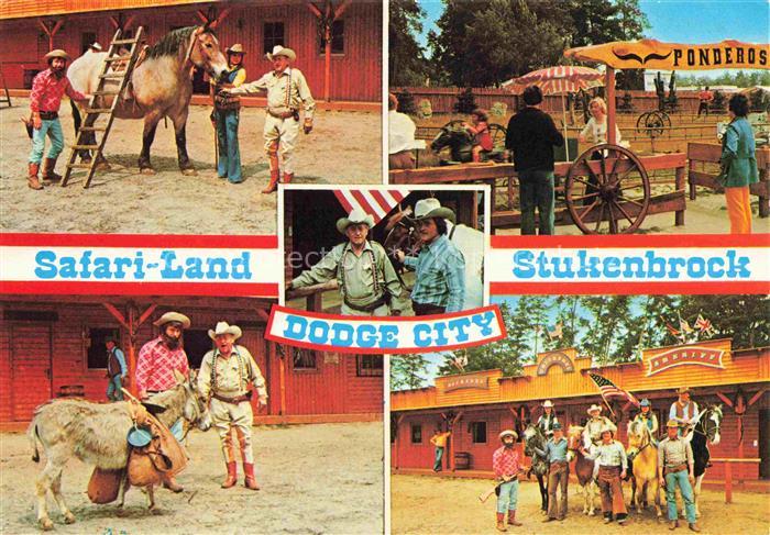 Stukenbrock Schloss Holte-Stukenbrock Safari Land Dodge City Teilansichten