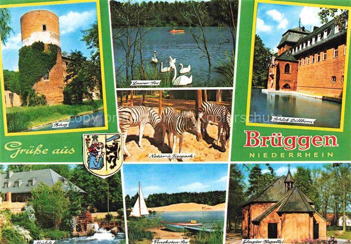 Brueggen Tierpark Schwalmtal Burg Laarer See Natur Tierpark Schloss Dillborn Mue