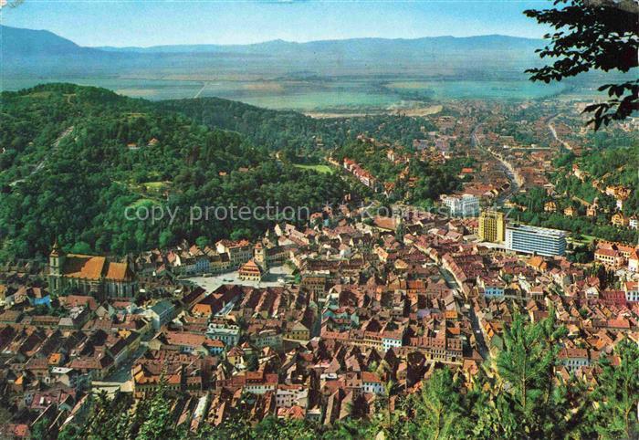Brasov Brasso Kronstadt RO Fliegeraufnahme