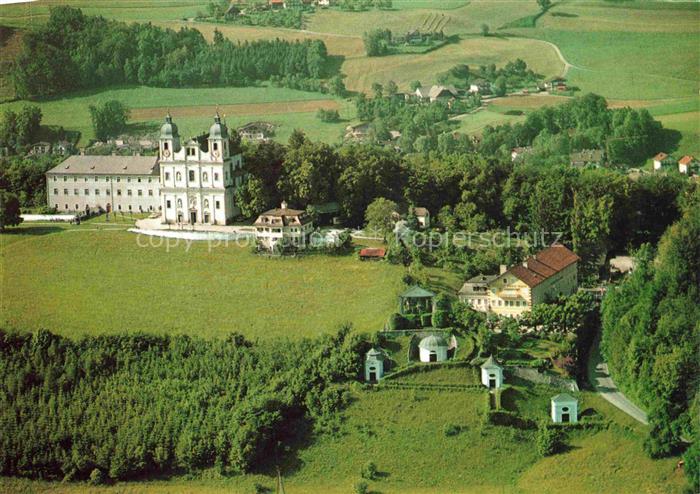 SALZBURG  AT Wallfahrtskirche Maria Plain Fliegeraufnahme