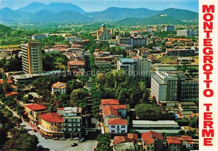 Montegrotto Terme Veneto IT Fliegeraufnahme