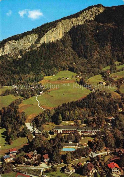 Bad Goisern Salzkammergut AT Jodschwefelbad mit Ewige Wand