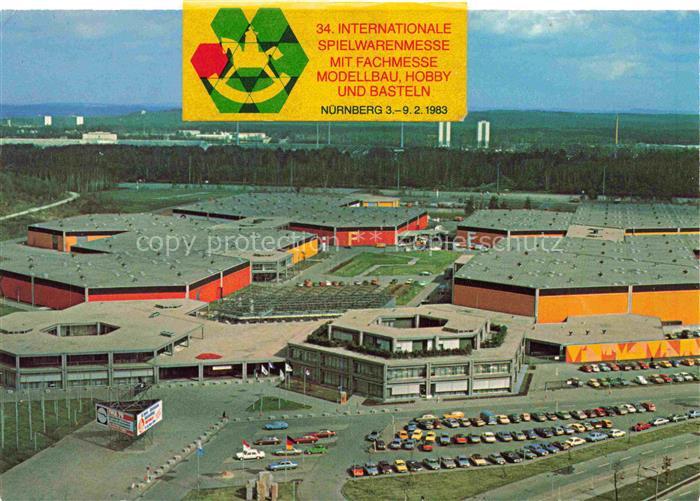 NueRNBERG  CITY Spielwarenmesse Fliegeraufnahme