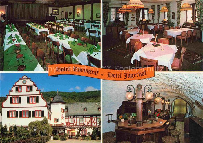 Kamp-Bornhofen Rhein Hotel Rheingraf Speiseraeume Kellerbar
