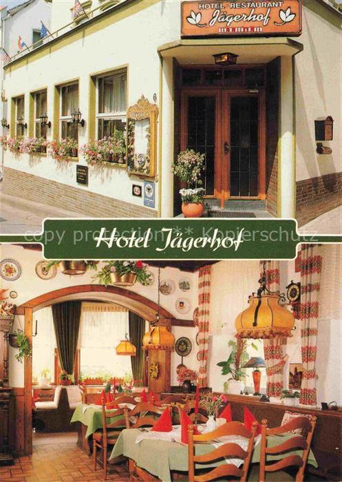 Kamp-Bornhofen Rhein Hotel Jaegerhof Gaststube