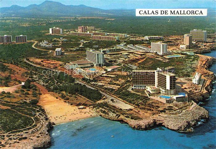 Calas de Mallorca ES Hotels Fliegeraufnahme