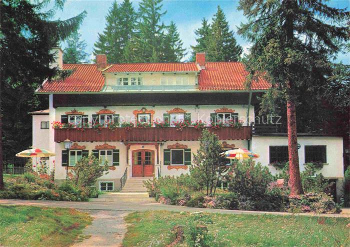 Neuhaus Schliersee Erholungsheim der Muenchener Rueckversicherung