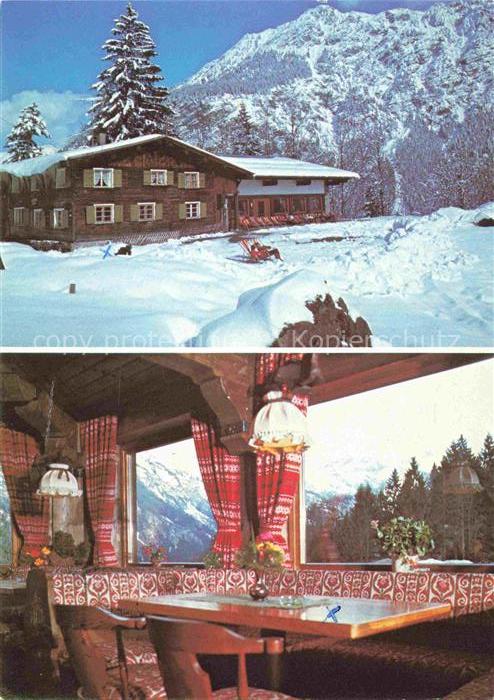 OBERSTDORF Bayern Gasthaus Laiter Gaststube