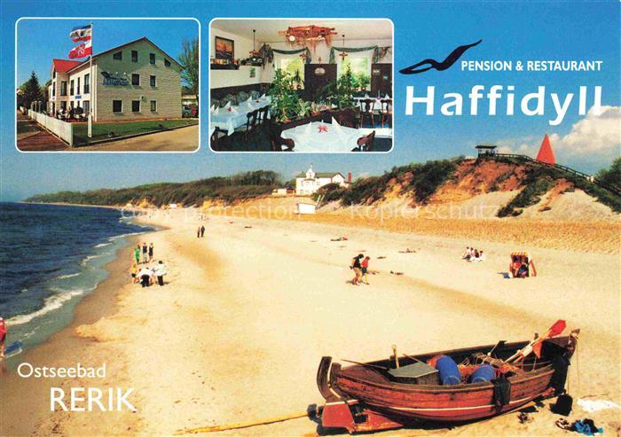 Rerik Ostseebad Pension Restaurant Haffidyll Strand