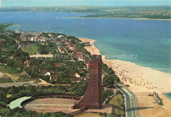 LABOE Ostseebad Marine Ehrenmal Fliegeraufnahme