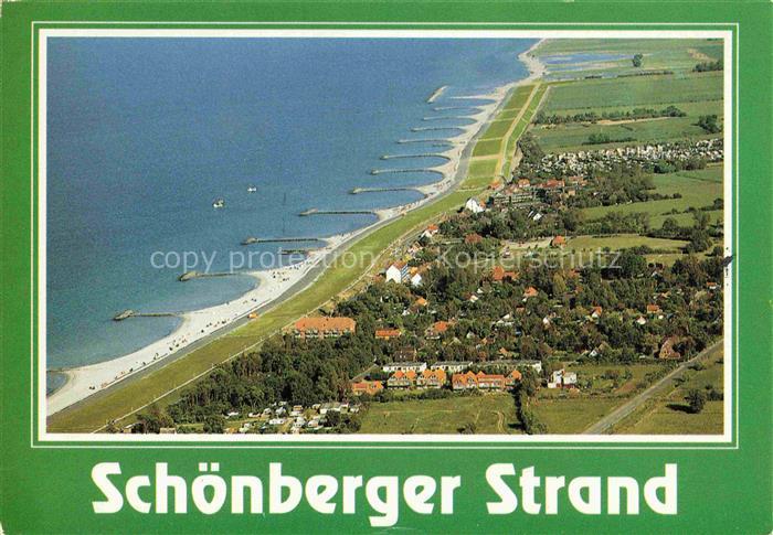 Schoenberger Strand Fliegeraufnahme