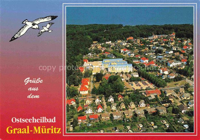 Graal-Mueritz Ostseebad Fliegeraufnahme