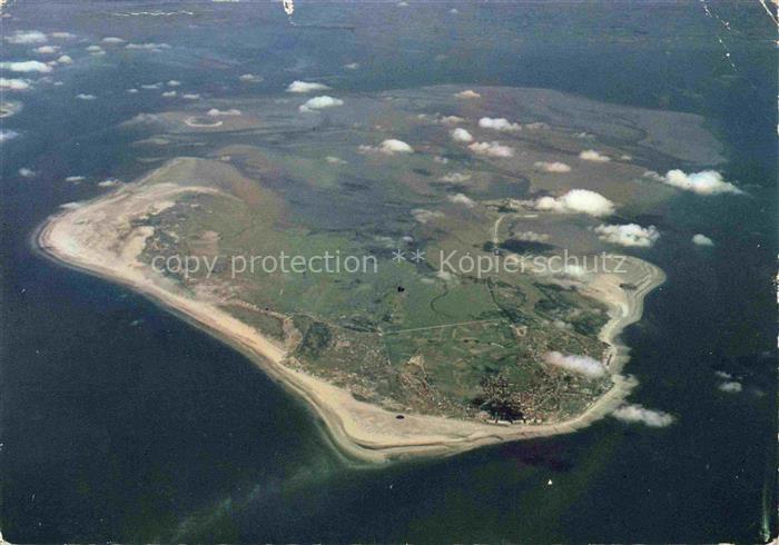 Borkum Nordseebad Fliegeraufnahme