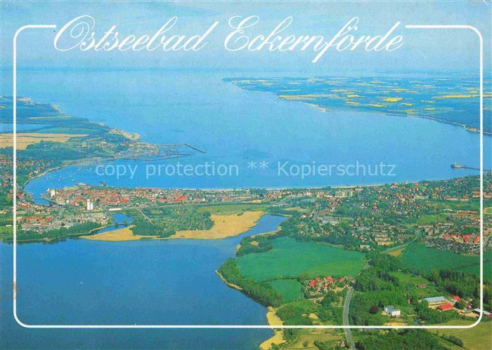 ECKERNFoeRDE Ostseebad Fliegeraufnahme