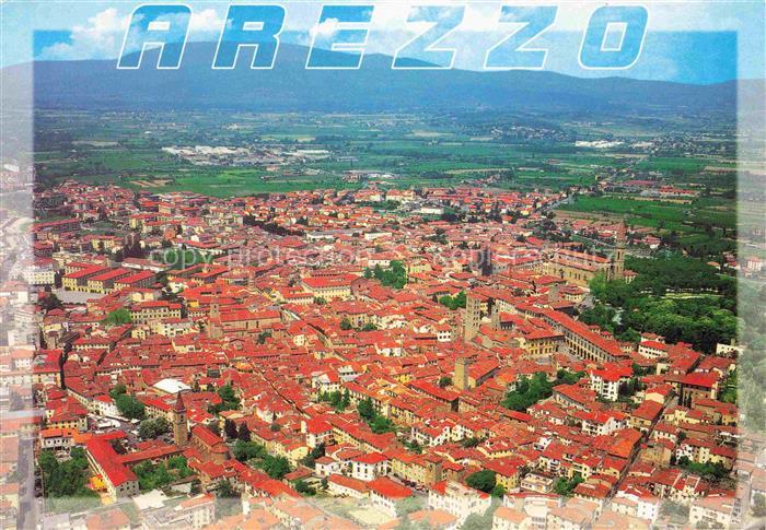Arezzo Fliegeraufnahme