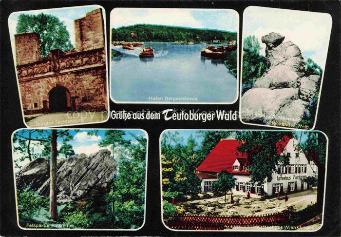 Doerenthe Ibbenbueren NRW Kaffeehaus und Ausflugslokal Wienkaemper Burgtor Teckl