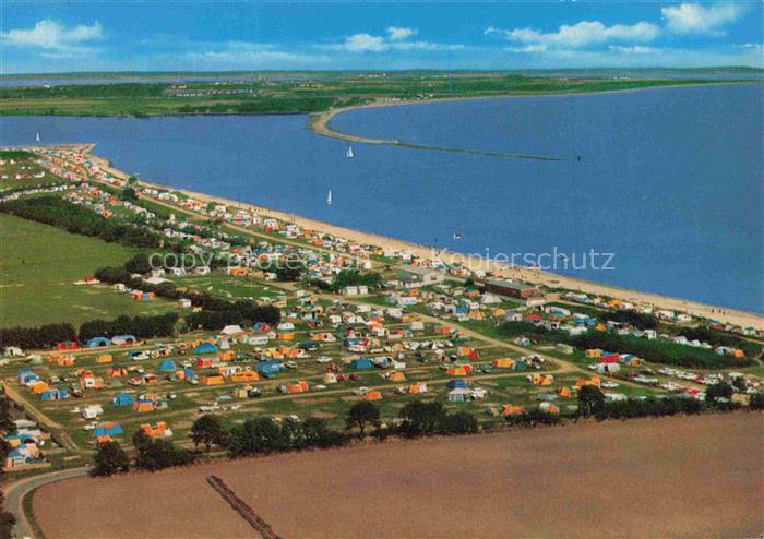 Neukirchen Oldenburg Campingplatz Suetel Ostsee Fliegeraufnahme