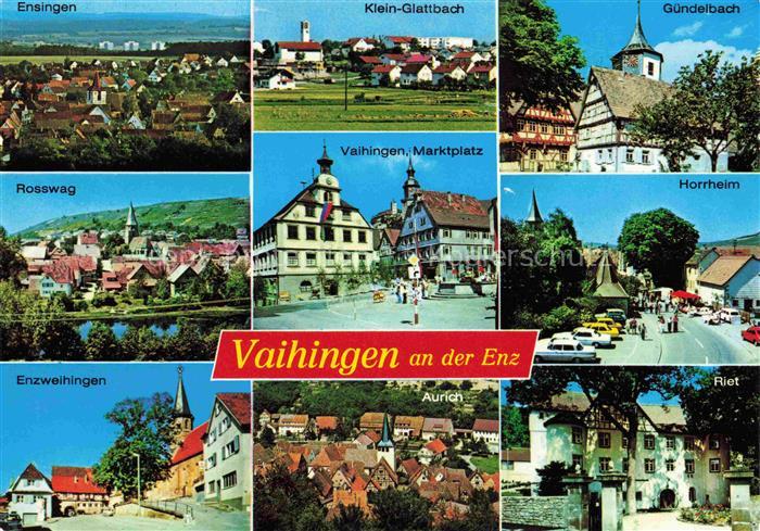 Vaihingen Enz Einsingen Rosswag Enzweihingen Klein Glattbach Marktplatz Aurich G