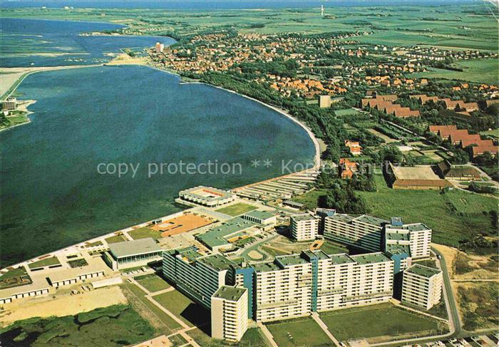 Heiligenhafen Ostseebad Ferienpark mit Binnensee Fliegeraufnahme