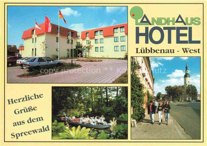 Gross Beuchow Landhaus Hotel Spreewaldpartie Kirche Strasse