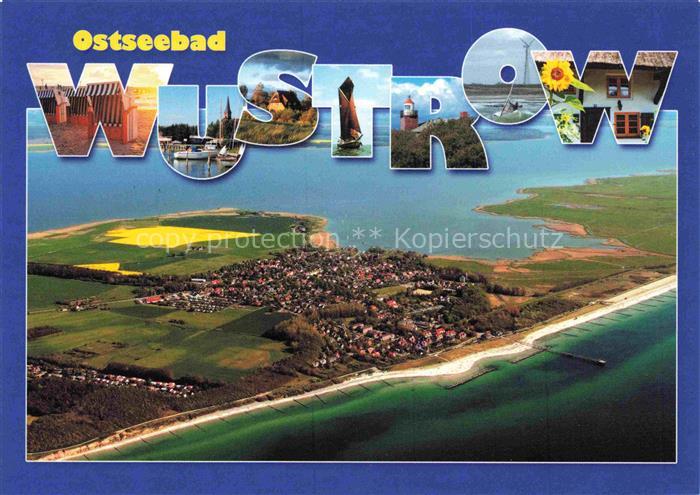 Wustrow Ostseebad Fliegeraufnahme