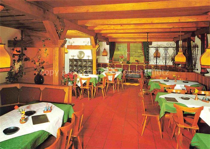 Fischbachtal Odenwald Hessen Gasthof Meenzer Eck Gastraum