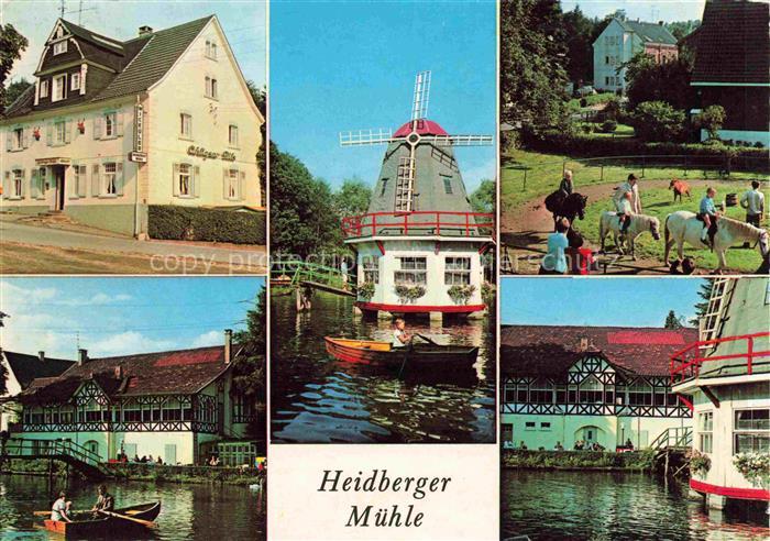Haan Rheinland Restaurant Heidberger Muehle Ponyreiten Kleingolf Kahnfahrten Saa